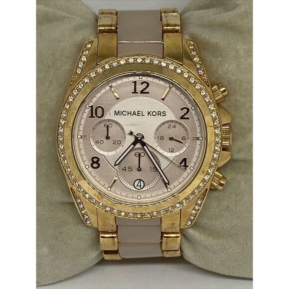 Michael Kors Blair MK5943 Women's Stainless Steel Analog Dial Quartz Watch RQ38 - Picture 2 of 12